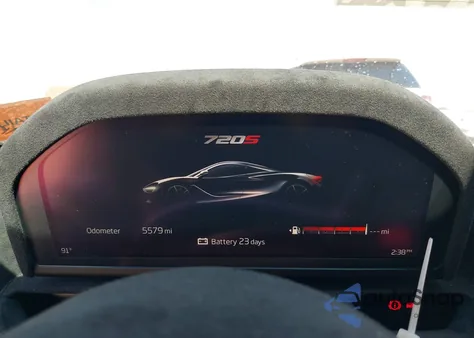 2020 Mclaren 720S Luxury/Performance from USA, damaged, VIN SBM14FCA6LW004580